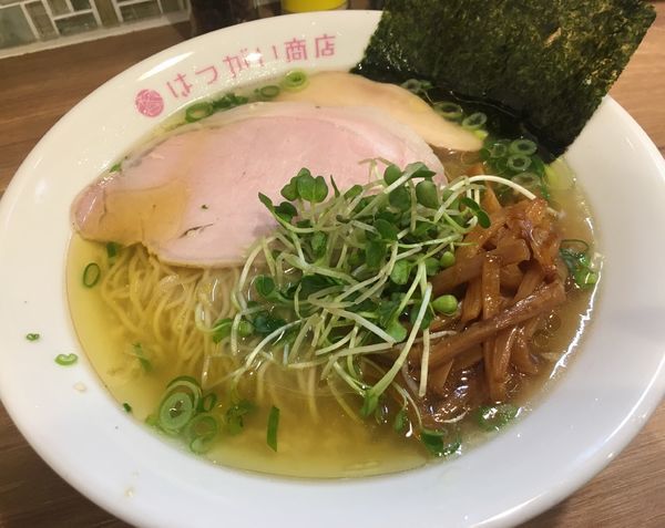 「塩ラーメン」@はつがい商店の写真