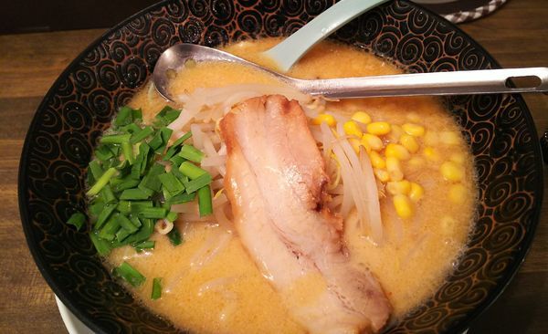 「北海道味噌らーめん」@らーめん 麺三の写真