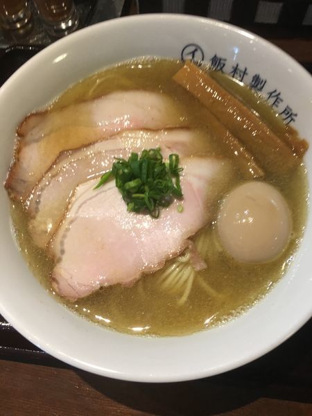 「味玉中華そば（塩）」@中華そば 飯村製作所の写真