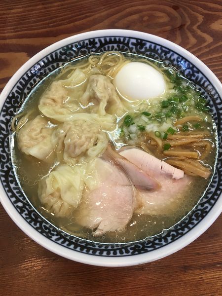 「味玉雲呑麺」@良温(Ra-on)の写真