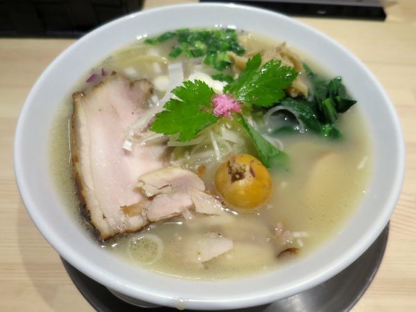 「鯛潮らーめん ９００円」@和風ピンポン竹末の写真