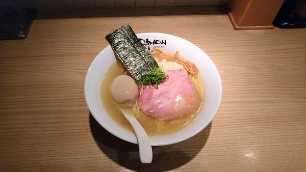 「塩そば(味玉入り)」@Ramen にじゅうぶんのいちの写真