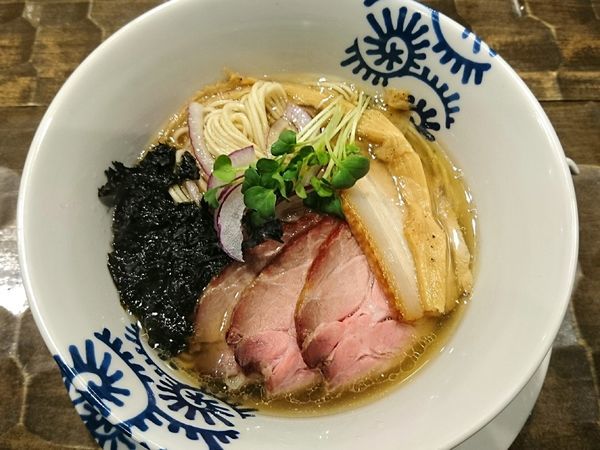 「【限定】煮干しそば」@特級鶏蕎麦 龍介の写真