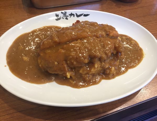 「とんかつカレーライス」@上等カレー 新大久保店の写真
