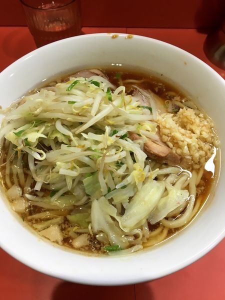 「ラーメンハーフ」@ラーメン二郎 仙川店の写真