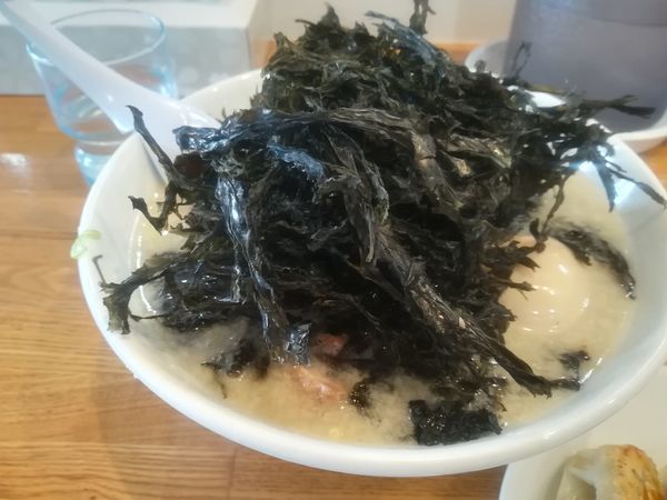 「北海のりラーメン」@らーめん 頑固 一徹堂の写真