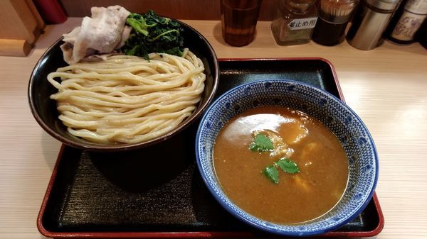 「濃厚つけ麺小結（350g）850円」@らー麺土俵 鶴嶺峰の写真