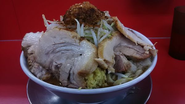 「担々麺 倍盛り」@ジャンクガレッジ 坂戸塚越店の写真