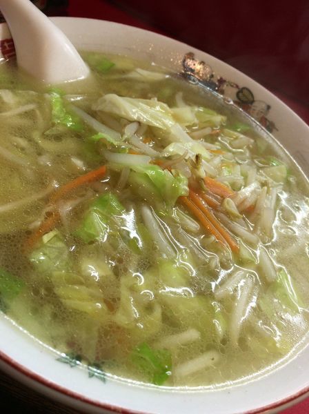 「タンメン 600円」@亀楽の写真