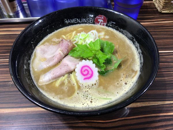 「鶏煮込みそば」@ラーメン人生 JET 福島本店の写真