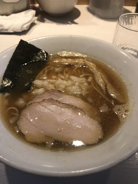 「週替わりの純煮干しそば（第3週カマス煮干し）」@煮干し中華そば 一燈の写真