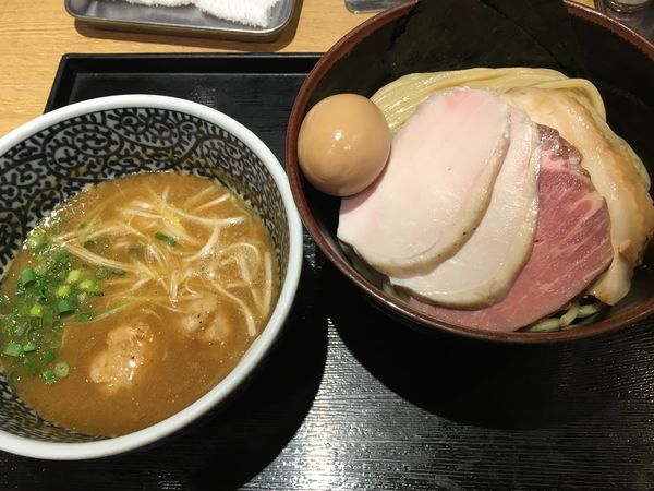「特製濃厚魚介つけ麺＋中盛」@麺屋 一燈の写真