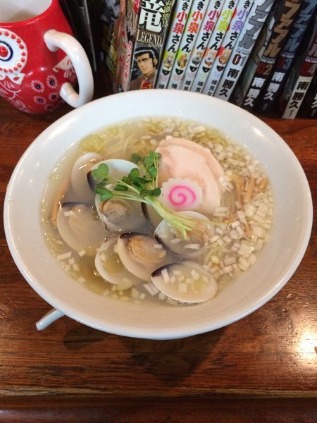 「追いはまぐり中華そば(塩) 1180円」@麺酒処 ふくろうの写真
