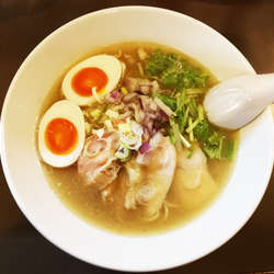 こく塩＋半味玉