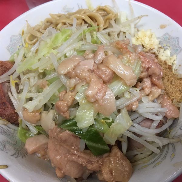 「小豚650円」@ラーメン二郎 環七一之江店の写真