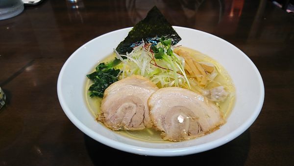 「えび塩ら~めん」@麺屋KAZUの写真