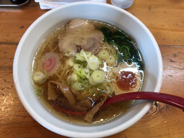 「ラーメン 並(650円)+めんたいマヨ丼(200円)」@大正麺業の写真