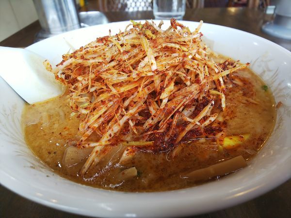 「大辛みそラーメン」@ラーメン蘇洲 須玉店の写真