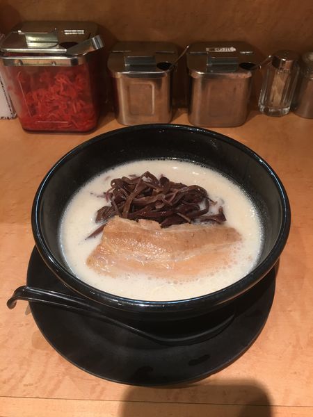 「ラーメン650円」@博多豚骨弐玉無料 かえだま 蒲田店の写真