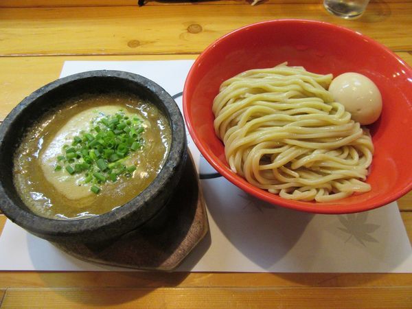 「伊勢海老のつけめん（８８０円）＋味玉」@活龍 海老蟹専門 甲殻堂の写真