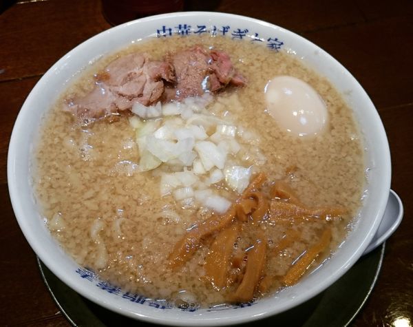 「中華そば 780円＋味玉」@燕三条中華そば ぎと家 武里本店の写真