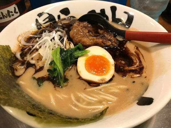 「特濃おっぺしゃんらーめん  850円」@熊本らーめん おっぺしゃん 青葉通店の写真