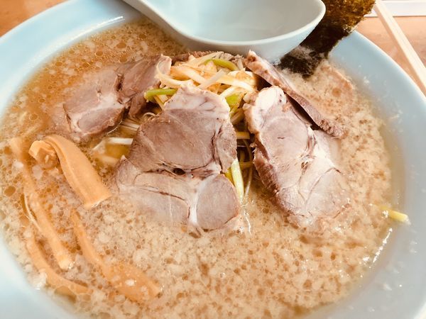 「ネギチャーシュー（こってり）」@屋台 とんとんの写真