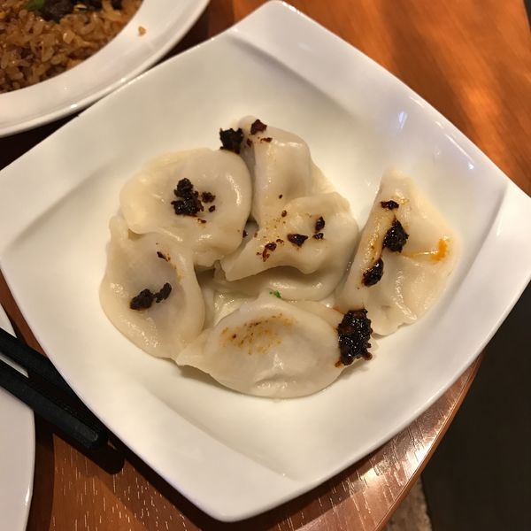 「羊肉（ラム）水餃子」@目黒菜館の写真