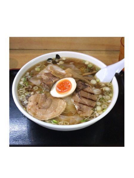 「花鳥風月ラーメン 大盛り」@花鳥風月 酒田本店の写真