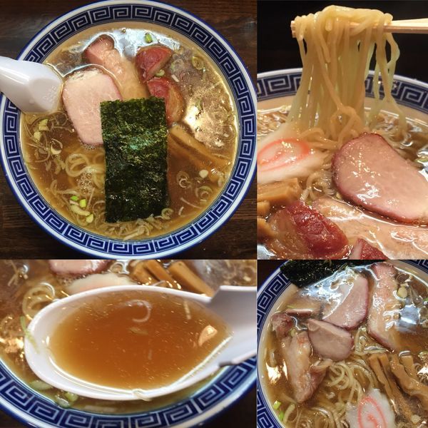 「醤油ラーメン680円」@醤油ラーメン柴の写真