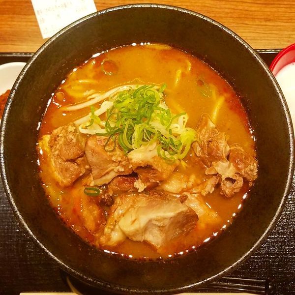 「激辛かのと市ヶ谷盛り８コロ(890円)」@辛味噌麺 かのと 市ヶ谷店の写真