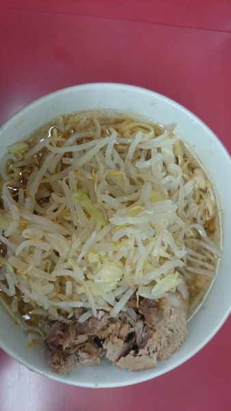 「麺少なめ(650円)」@ラーメン二郎 小岩店の写真
