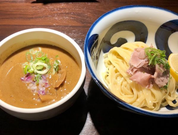 「純濃煮干しつけ麺 （並￥890）」@九十九里煮干つけ麺 志奈田の写真