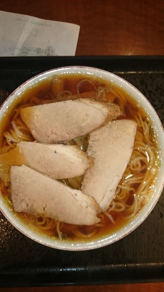 「中華そば(並盛650円)」@上海楼の写真