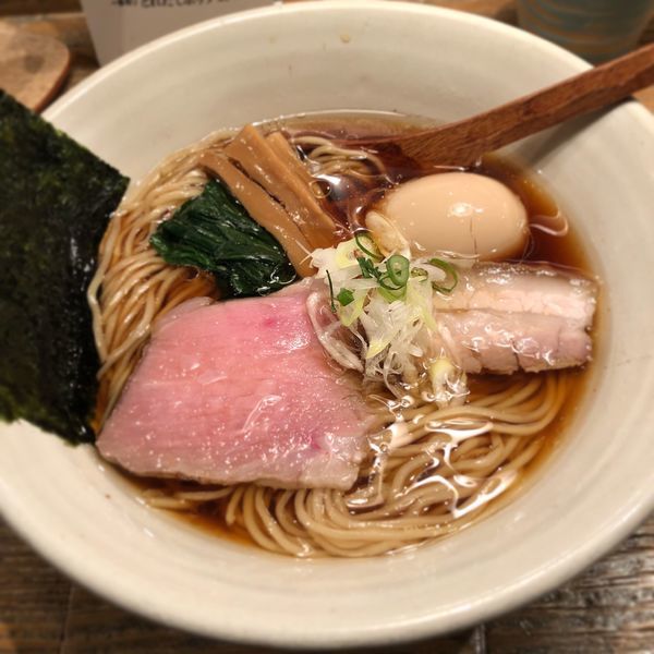 「味玉醤油らあめん」@Homemade Ramen 麦苗の写真