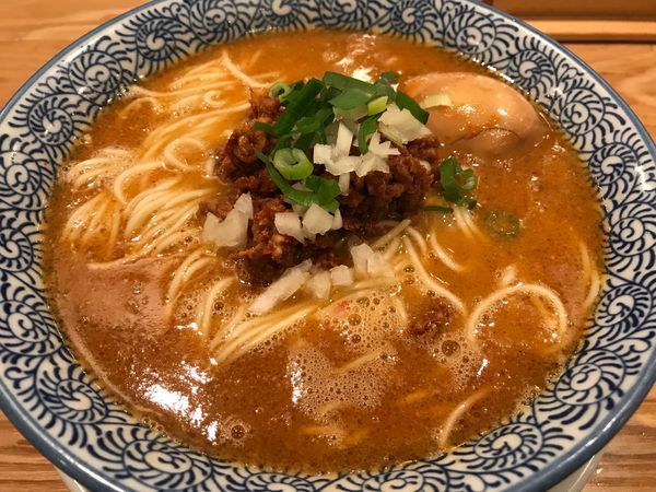 「鶏白湯担々麺 大盛  900円」@仙台中華蕎麦 仁屋の写真