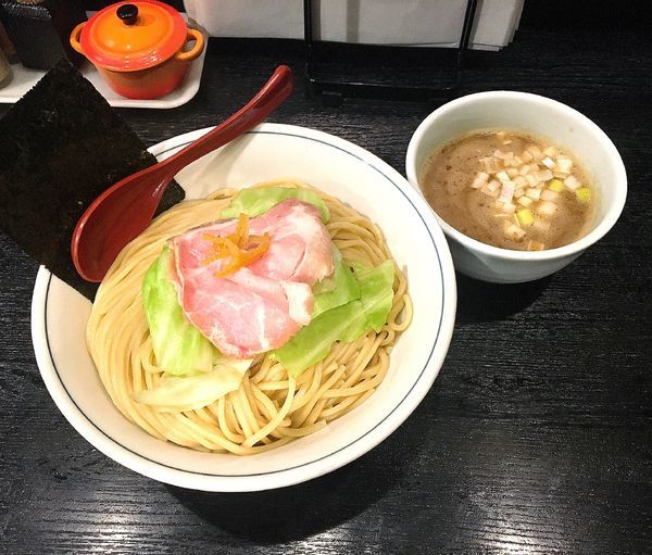 「鶏白湯濃厚つけめん800円＋麺特盛200円」@雨ニモマケズの写真