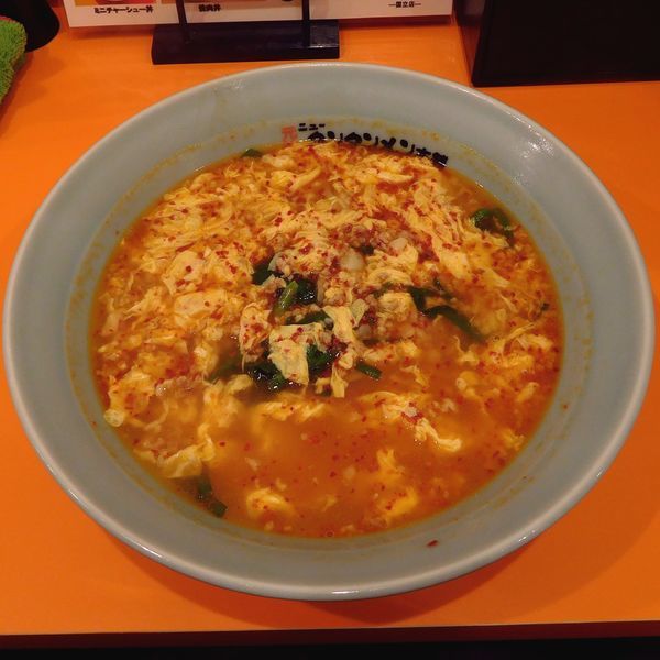 「タンタンメン（中辛 750円）＋ニラ（150円）」@元祖ニュータンタンメン本舗 国立店の写真