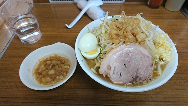 「小ラーメン＋茹で卵」@ラーメンの店 どでん 北浦和店の写真