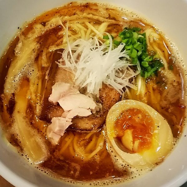 「【限定】海老ダシ塩そば ８６０円」@麺や 蒼輝 AOIKAGAYAKIの写真