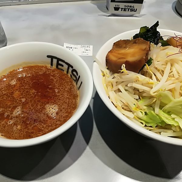 「海老味噌つけ麺（大盛）」@つけめん102 大宮店の写真