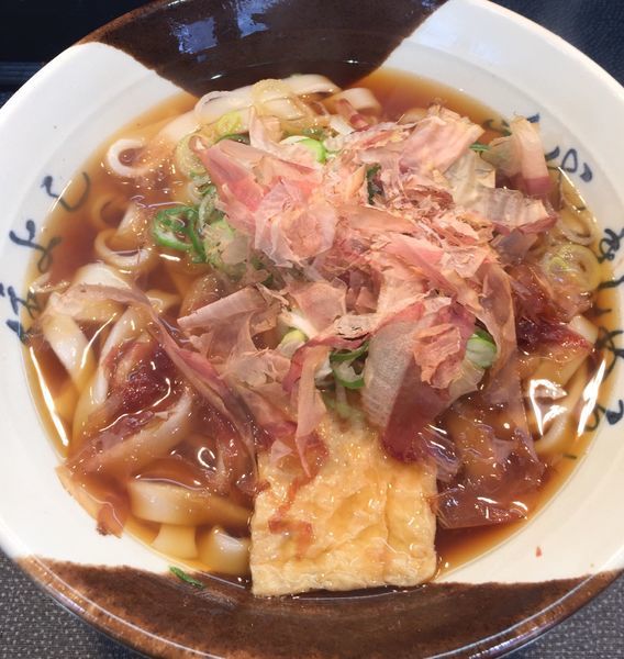 「きしめん」@名代きしめん 住よし JR名古屋駅・新幹線上りホーム店の写真