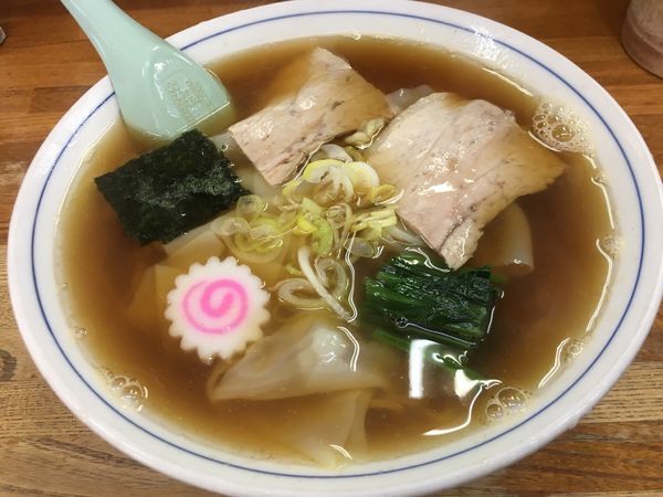 「ワンタン麺」@中華そば専門の店 一元の写真