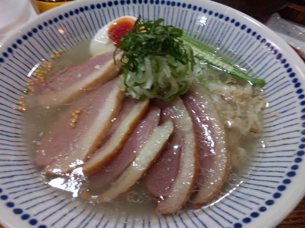 「日より藻塩+チャーシュー増」@らぁー麺 日よりの写真