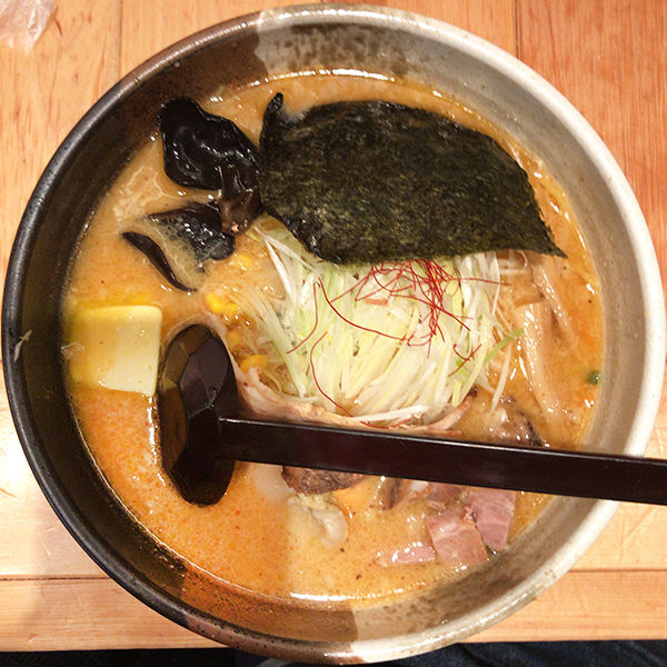 「まるごと北海道ラーメン（味噌）」@白樺山荘 北海道ラーメン道場店の写真