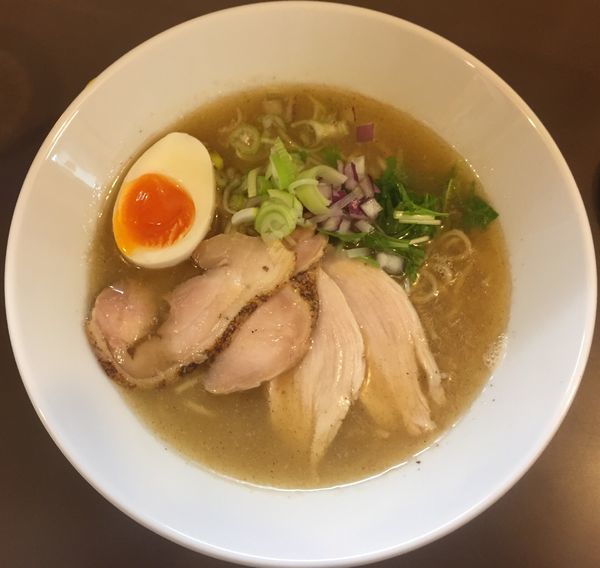 「こく塩800円」@鶏こく中華 すず喜の写真