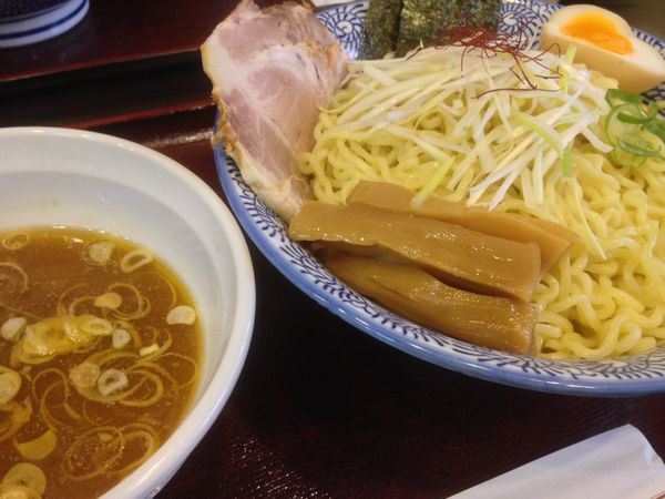 「特製つけ麺」@つけ麺 赤とんぼの写真