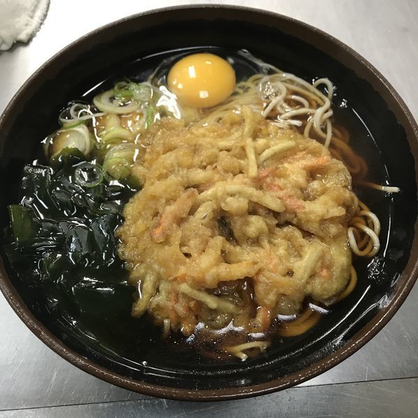 「ごぼう天（￥370）＋生玉子（￥クーポン）」@ポンヌッフの写真