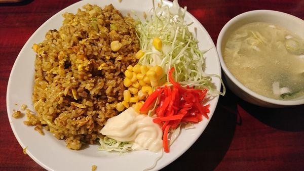 「カレーピラフ　８３０円」@ビックラーメン 虎ノ門店の写真