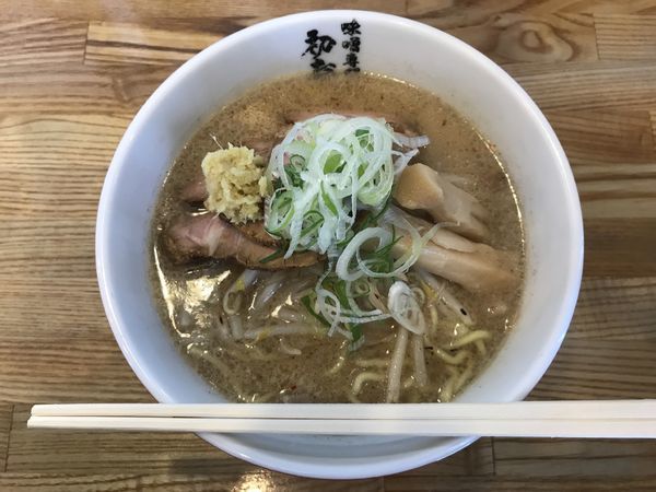 「味噌チャーシューらぁめん」@初志貫徹の写真